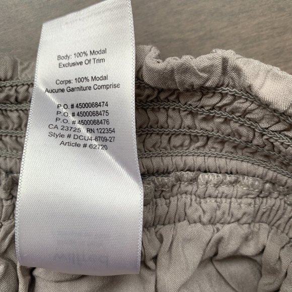 ARITZIA Wilfred Drapy Shorts 100% Modal - Picture 6 of 6